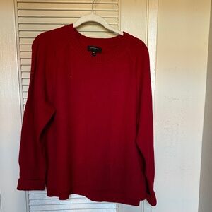 Banana Republic Vibrant Red Knit Sweater